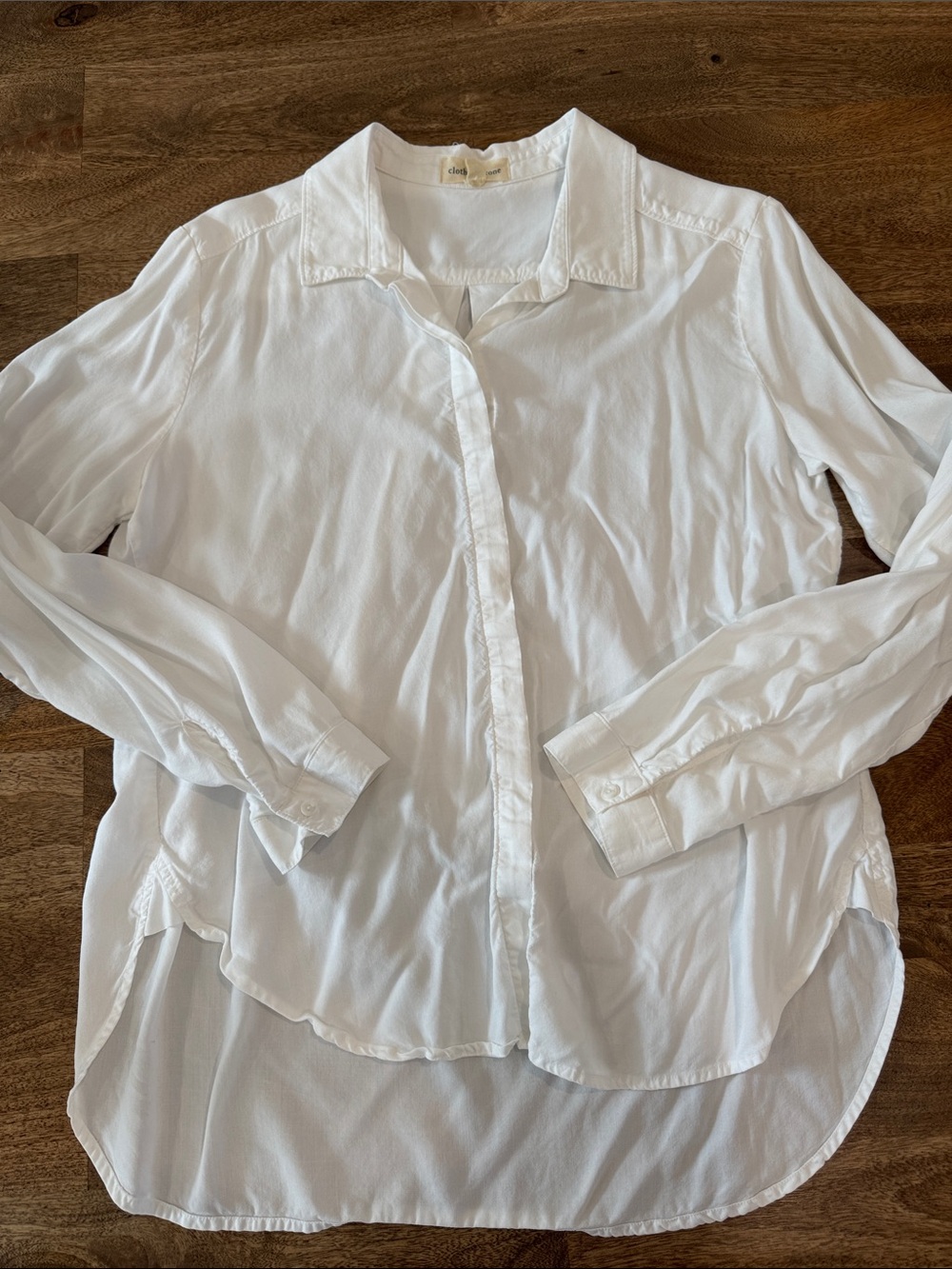 Women’s white blouse size large